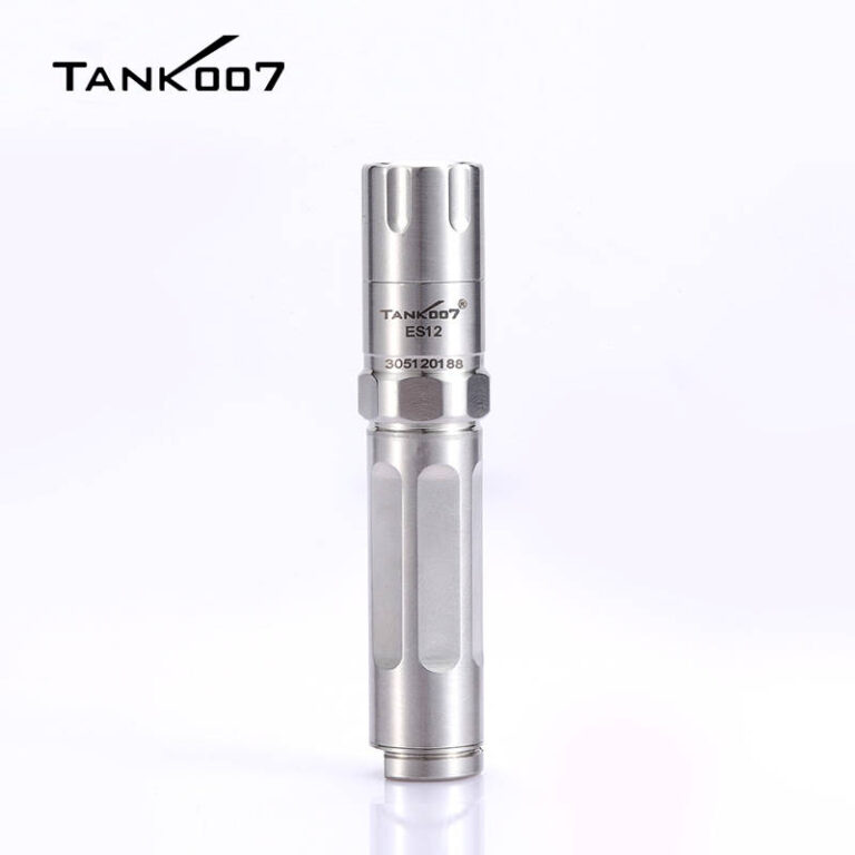 Stainless Steel 120 lumen aluminum mini flashlight keychain-ES12-Discontinued - Image 3