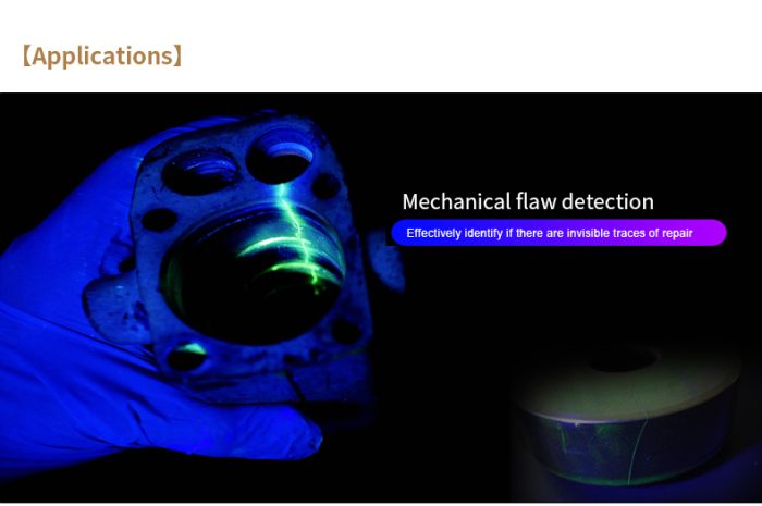 UV-TK737 395nm-3W Zoomable UV Flashlight (UV737) for UV Curing Geocaching Amber Searching Scorpion Hunting Pet Urine Stains Finding - Image 7