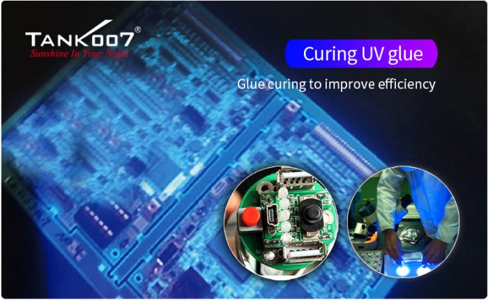 UV-TK737 395nm-3W Zoomable UV Flashlight (UV737) for UV Curing Geocaching Amber Searching Scorpion Hunting Pet Urine Stains Finding - Image 9