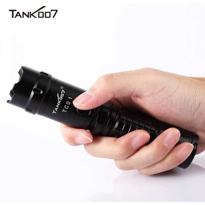 Best police rechargeable tactical led flashlight wholesale-TC01 - Image 3