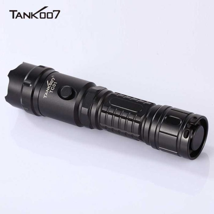 Best police rechargeable tactical led flashlight wholesale-TC01 - Image 4