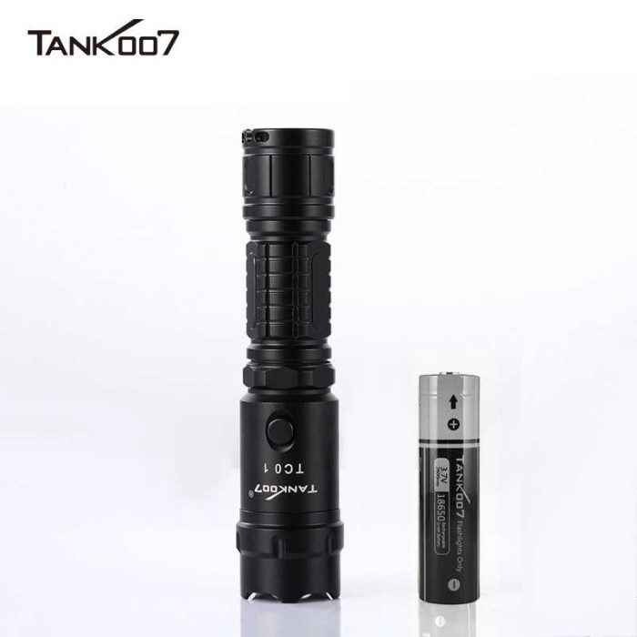 Best police rechargeable tactical led flashlight wholesale-TC01 - Image 5