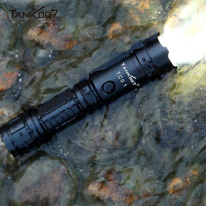 Best police rechargeable tactical led flashlight wholesale-TC01 - Image 6