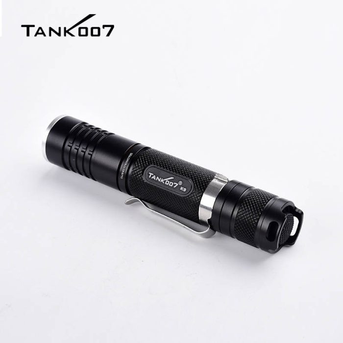 K9 Small Straight Police Tactical LED Flashlight Strong Light Flashlight - Image 6