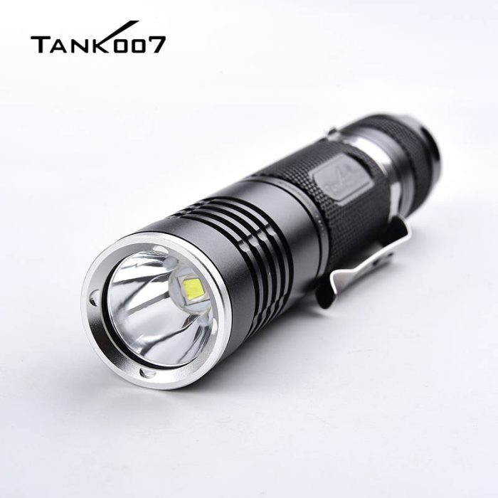 K9 Small Straight Police Tactical LED Flashlight Strong Light Flashlight - Image 3