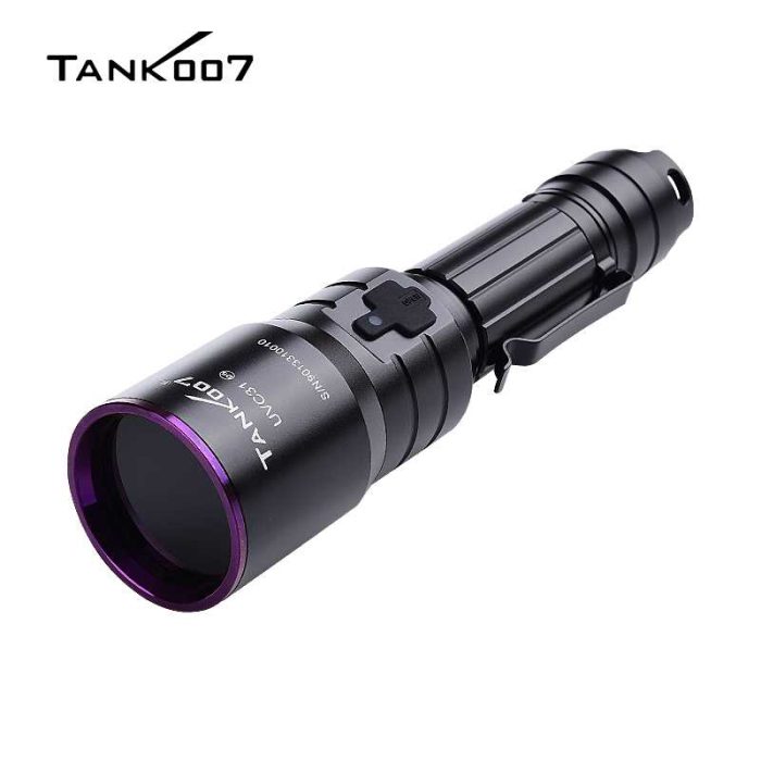 UVC31 UV Flashlight Black Light adopts Original Nichia UV LED from Japan