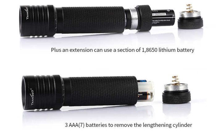 UV-TK737 395nm-3W Zoomable UV Flashlight (UV737) for UV Curing Geocaching Amber Searching Scorpion Hunting Pet Urine Stains Finding - Image 5