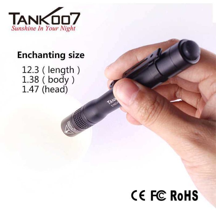 TANK007 UVE2 Fluorescent Detection UV Light Flashlight UV Pen Flashlight - Image 7