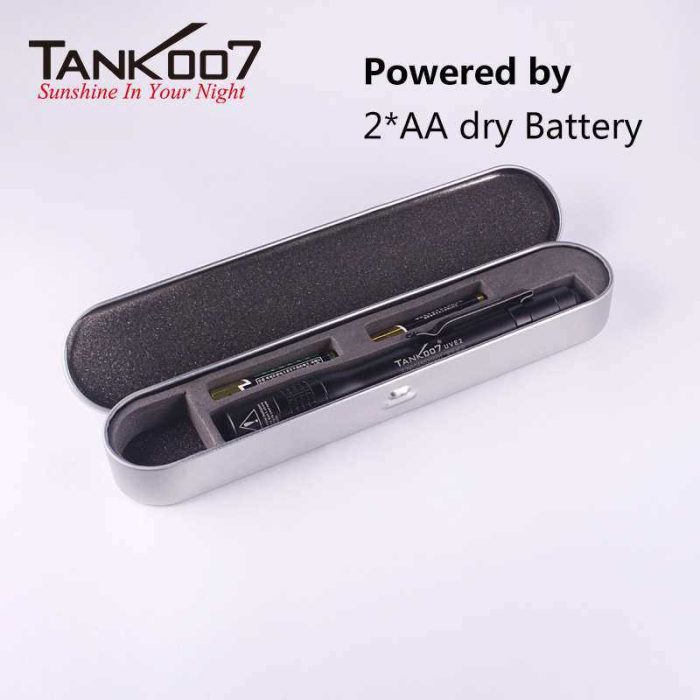 TANK007 UVE2 Fluorescent Detection UV Light Flashlight UV Pen Flashlight - Image 5