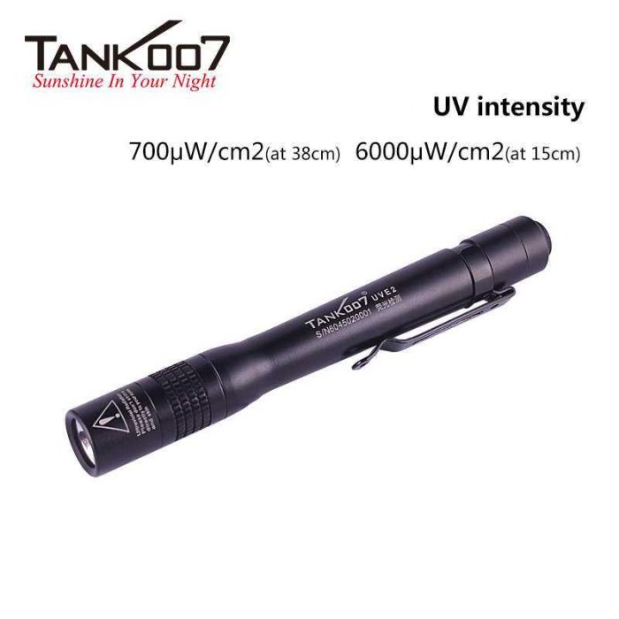 TANK007 UVE2 Fluorescent Detection UV Light Flashlight UV Pen Flashlight - Image 2