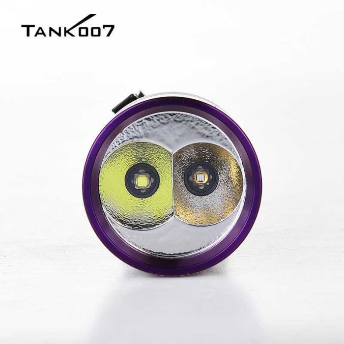 UV122 NDT forensic dual LED UV Torch blacklight flashlight rechargeable 365nm flashlight - Image 4