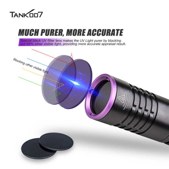 Ultraviolet Flashlight K9A5 Easy Operation More Accurate - Image 4
