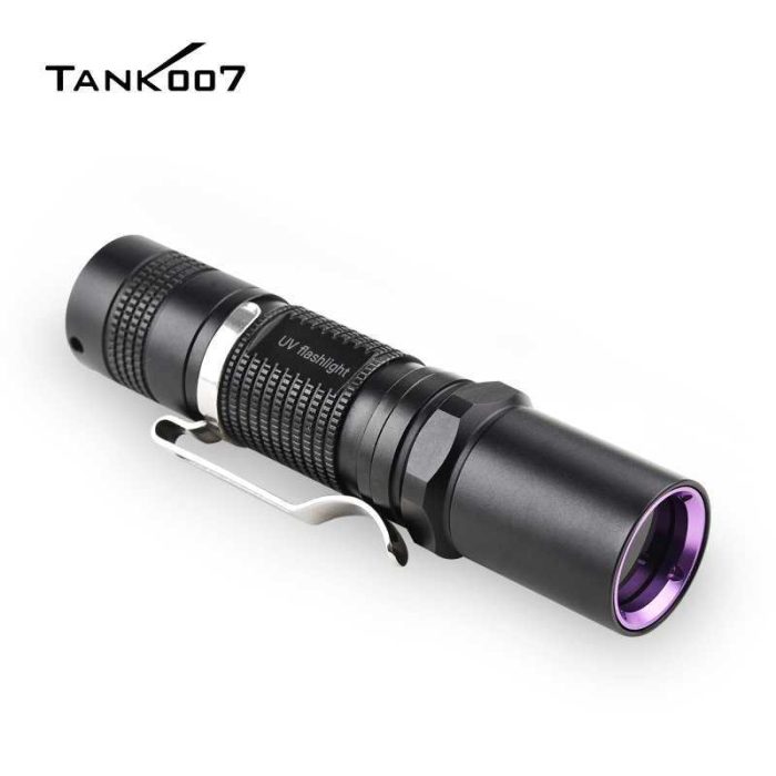 UV Torch Ultraviolet Flashlight UV320 Purple Charm in Your hands - Image 4