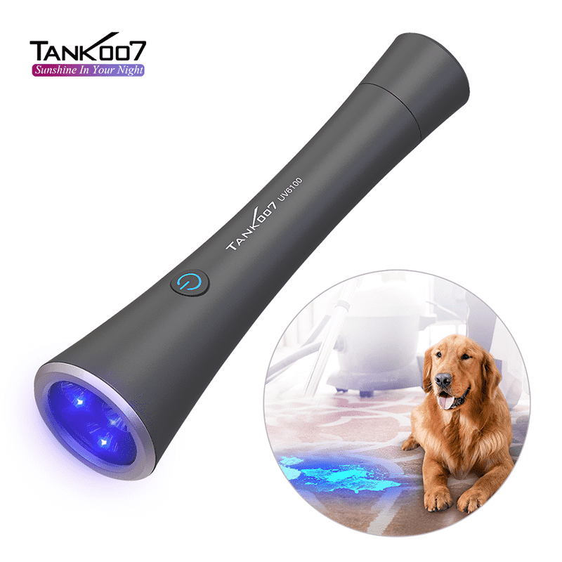 Tank007 UV6100 uv light black light lamp detector for dog urine pet stains bed bug