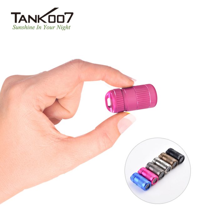 TANK007 E15 Mini Keychain Light Ultra Small Portable Flashlight - Image 11