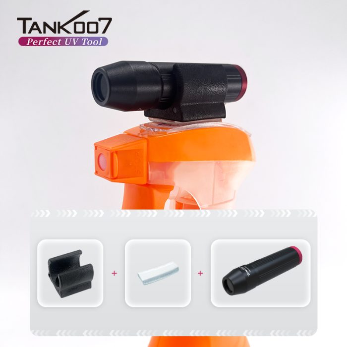 Tank007 UV330 Pro Mini Flashlight Keychain Waterproof Portable Edc UV Flashlight - Image 2