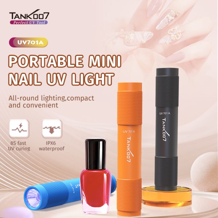 TANK007 UV701A Portable Mini UV Flashlight 365nm - Image 2