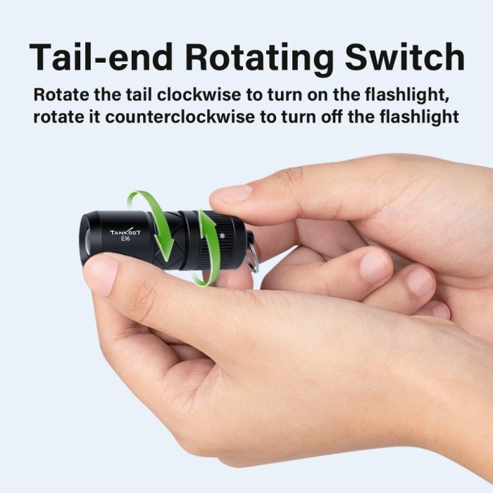 Magnetic mini zoomable flashlight  E16 - Image 12