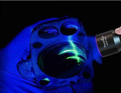 How to use UV flashlight leak detection of oil and gas