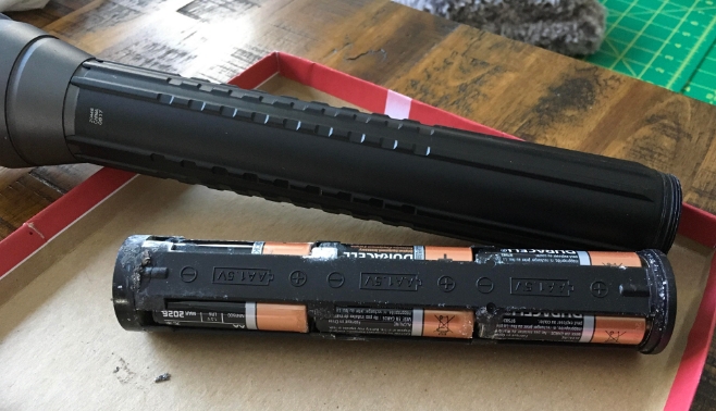 Clean the Flashlight Body