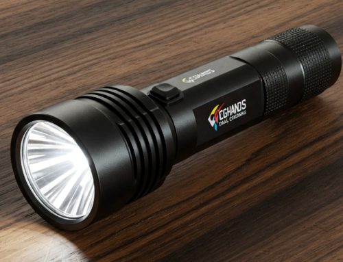 Custom Logo Flashlight: The Perfect Promotional & Branding Tool