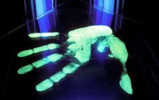 UV Art and Forensic Investigations