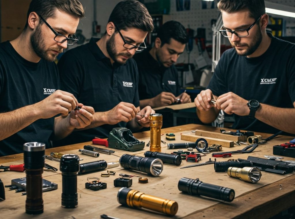 custom flashlight makers