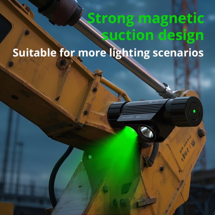 H21 uniform green light double lamp headlight high power outdoor mountaineering - Image 7