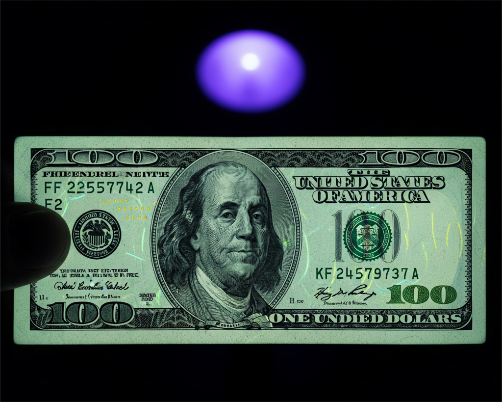 Currency UV Light